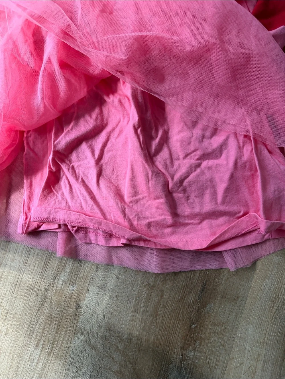 NWOT Carters Valentines Dress Pink Heart Print Tulle Dress Long Sleeves size 6